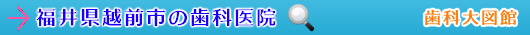 越前市の歯科医院（福井県）